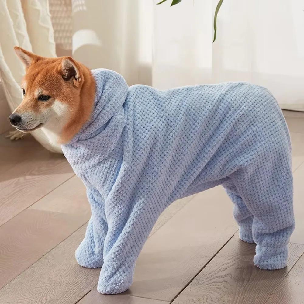 Forniture per Animali Domestici: Vestito Assorbente per il Bagno degli Animali, Asciugatura Rapida, Morbido Accappatoio per Animali, Asciugamano da Bagno Spesso a Copertura Totale per Cuccioli e Gatti