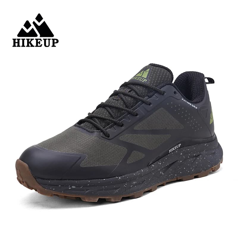 HIKEUP Scarpe da ginnastica da uomo all'aperto da donna Scarpe da trail running traspiranti Scarpe da trekking Trail Male Comfort Trekking Running Sneakers