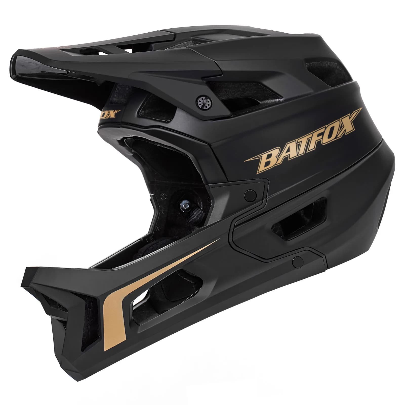 BATFOX mountain casco bicicleta downhill integrale integrato che forma casco da equitazione bici roller skateboard capacetes de moto