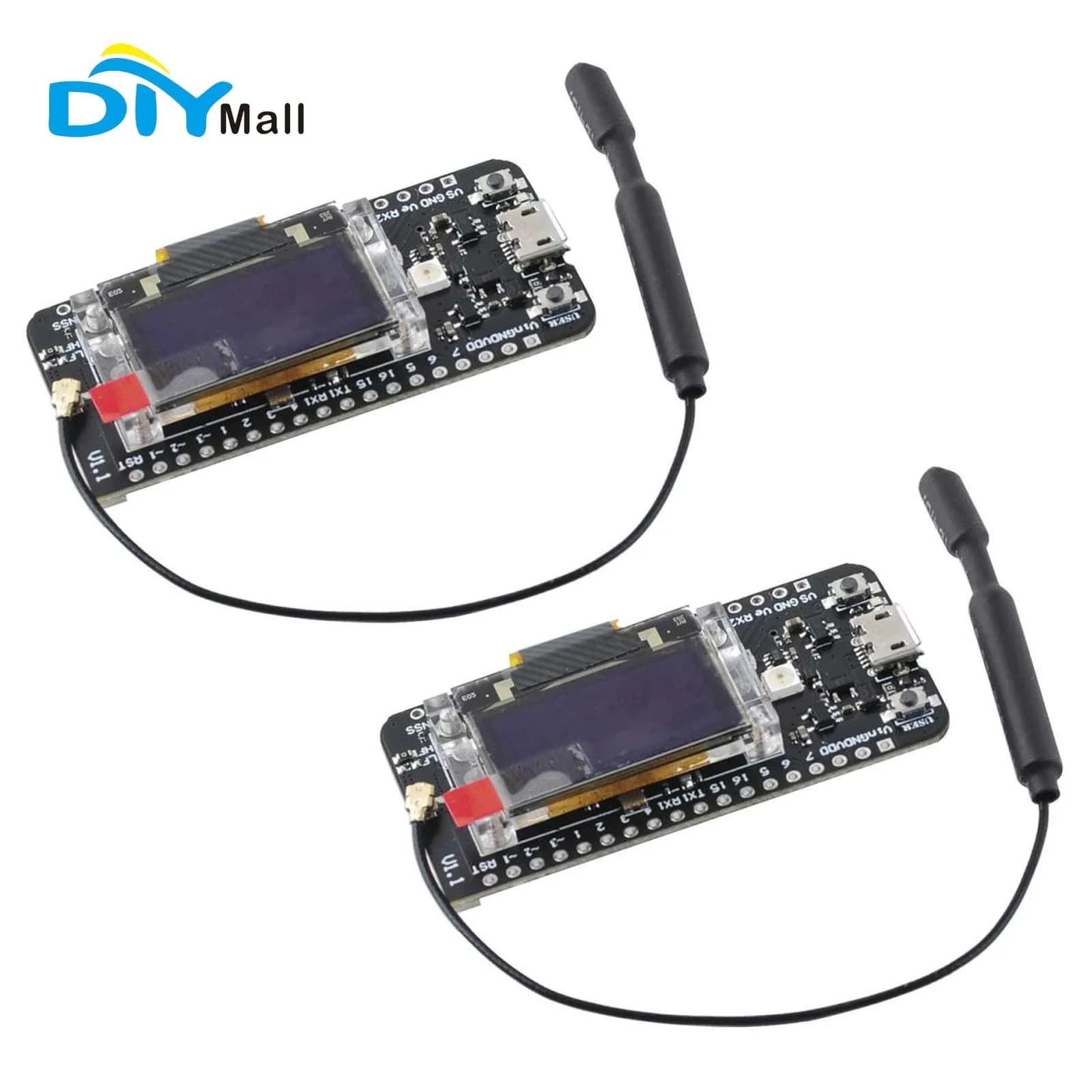 Development Kit LoRaWAN 868/915 MHz with USB serial port CP2102, 0,96 inch OLED display for programming and debug Arduino