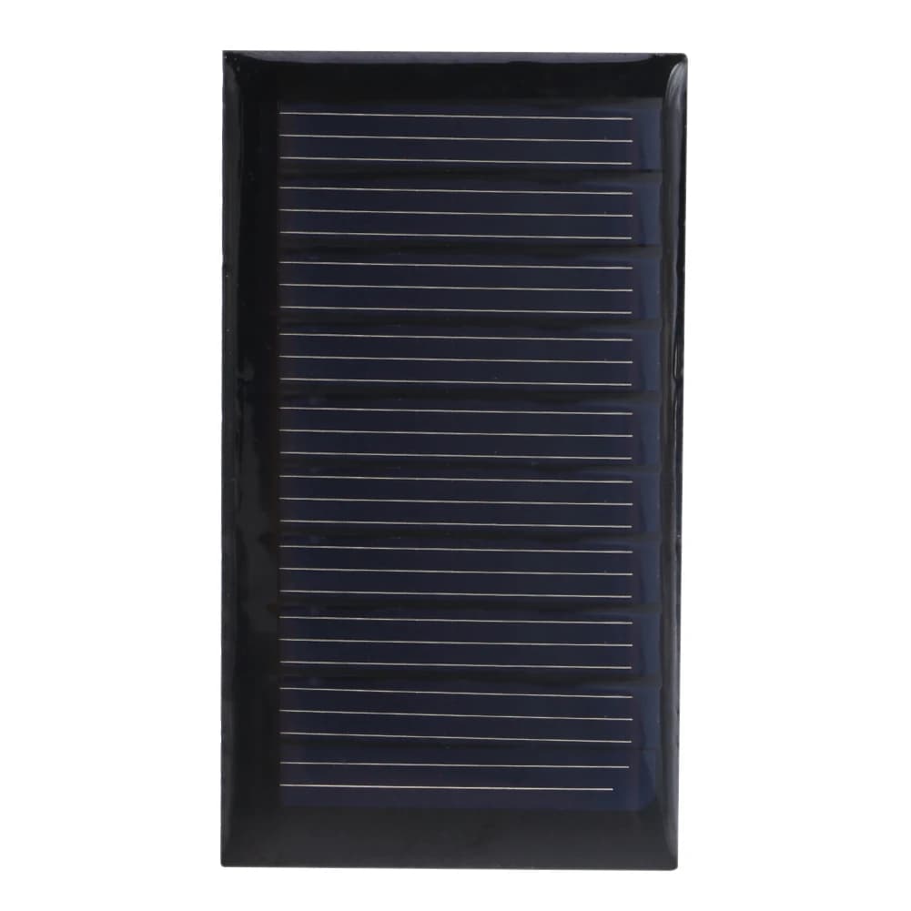 Pannello solare portatile in polisilicio da 0,15 W 5 V Pannello solare portatile ad alta efficienza 30 mA per piccole illuminazione domestica