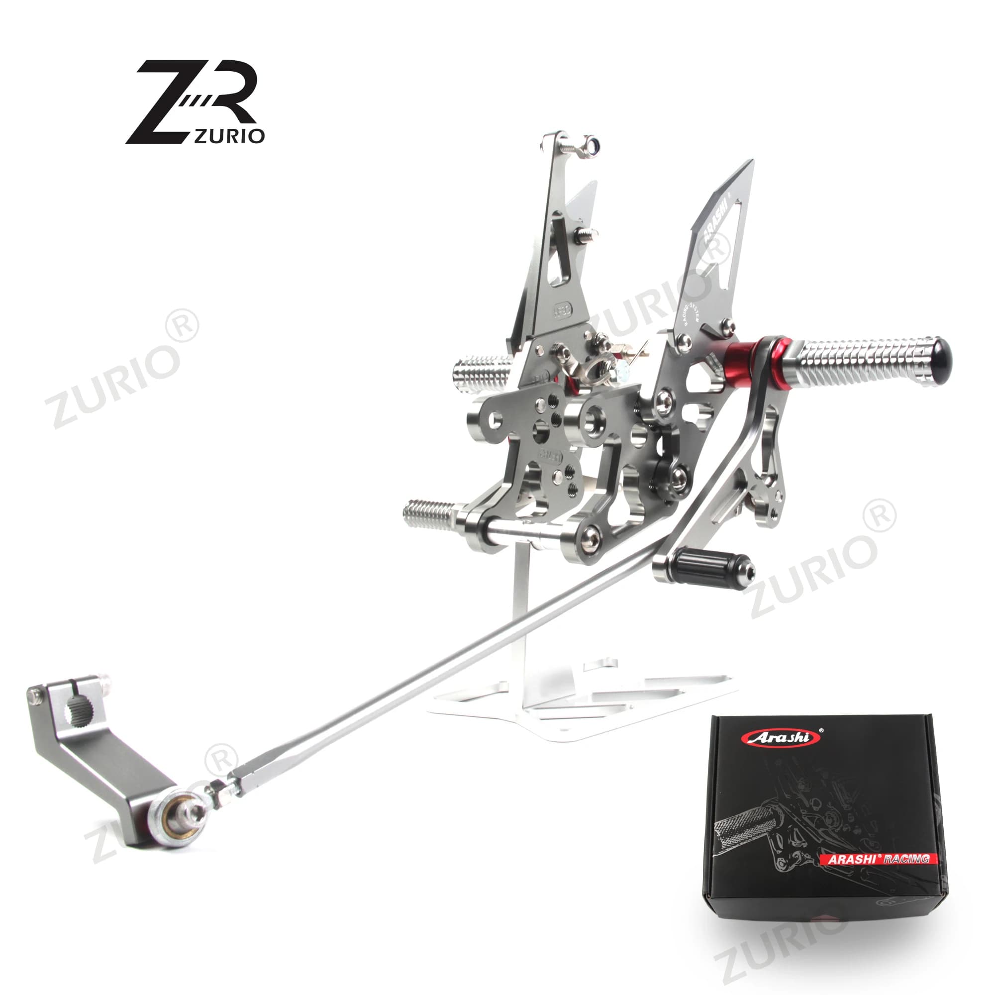 Poggiapiedi regolabile Pedane Per YAMAHA FZ1 2006 - 2016 Rider Rearset FZ 1 2007 2008 2009 2010 2011 2012 2013 2014 FZ8