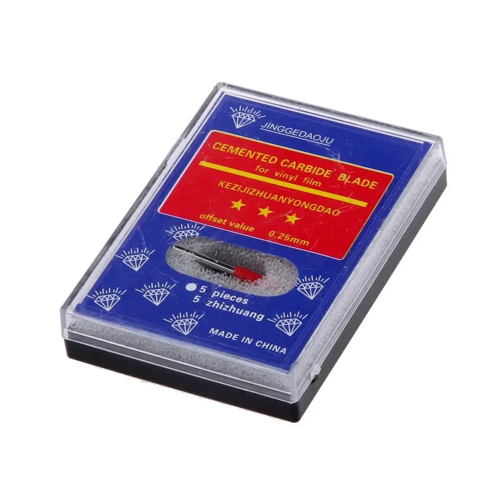Premium Cutting Plotter Blade Vinyl Cutter Knife Cemented Carbide Material for GCC Compatible Sign Making Equipment