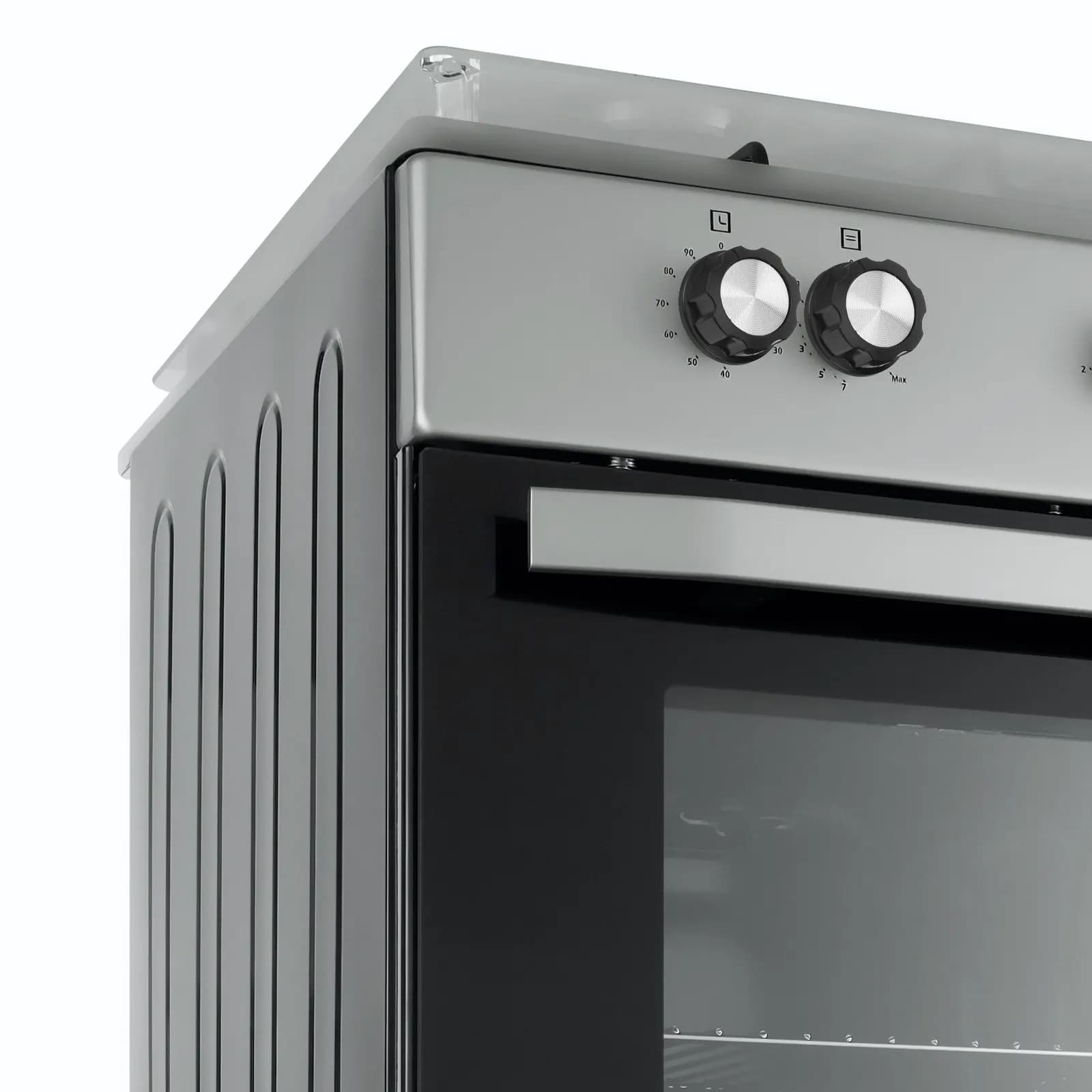 2 Pezzi Manopola di Controllo Timer per Friggitrice ad Aria, Fornello a Pressione, Barbecue e Fornello, Accessorio di Ricambio per Modelli Senza Fumo
