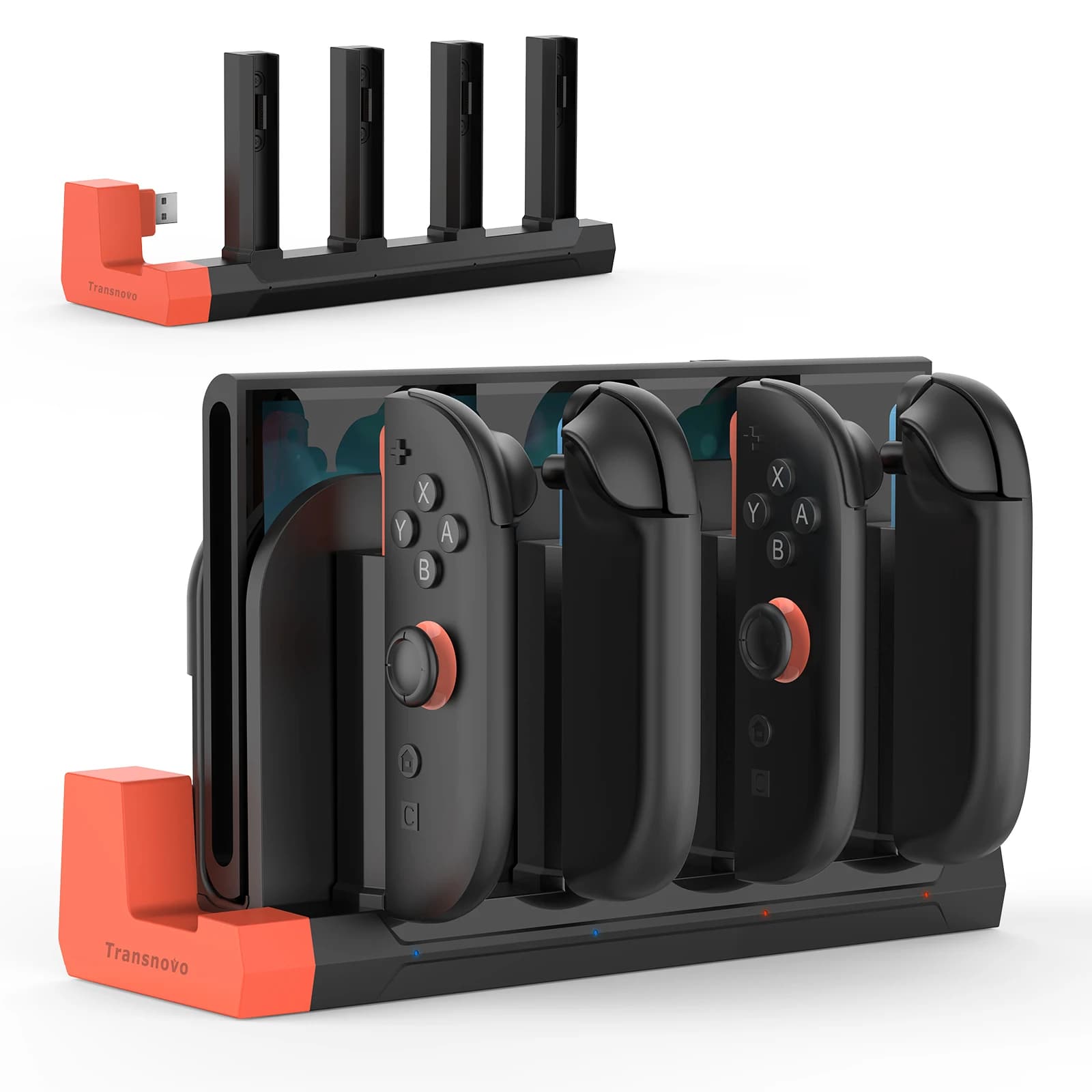 Multi-Functional Charging Dock S73-013 for Switch 2 Gamepad,Game Controller Charger Stand Holder with LED Indicator