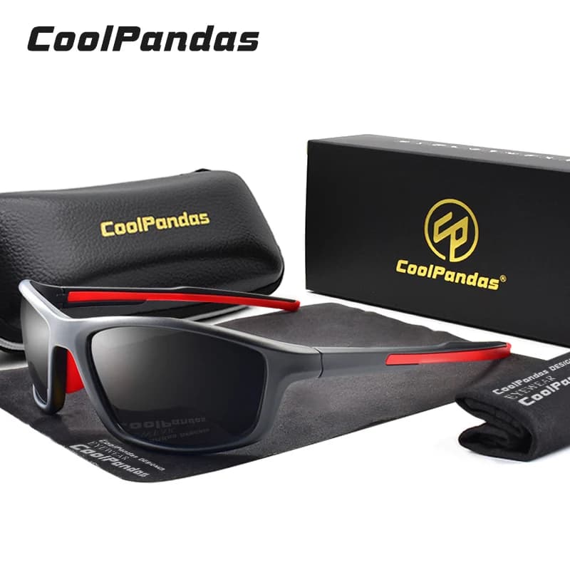 New Trend TR90 Outdoor Sport Sunglasses Polarized Man Woman Cycling Driving Anti-glare Glasses Trendy Shades zonnebril heren
