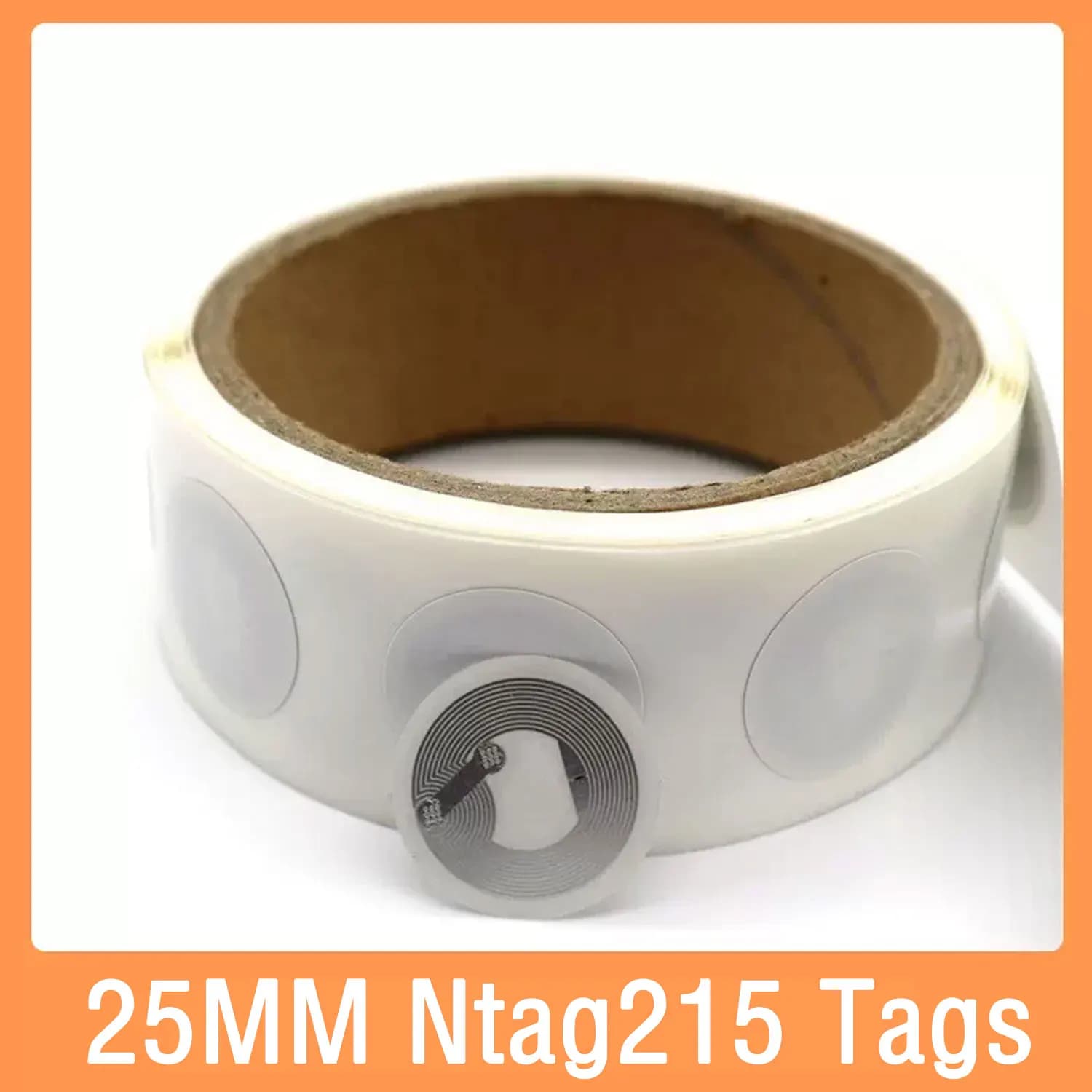 Ntag215 Smart Chip Adesivo RFID Modificabile Carta Magica 13.56Mhz 504 Byte Clone Tag NFC Amibo Biglietto da visita Gioco URL Link Token