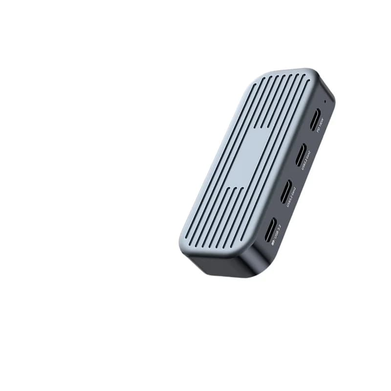 Docking station multifunzione TypeC Video 4K @ 60HZ PD100W Docking station USB 3.1 a ricarica rapida Trasmissione 10 Gbps