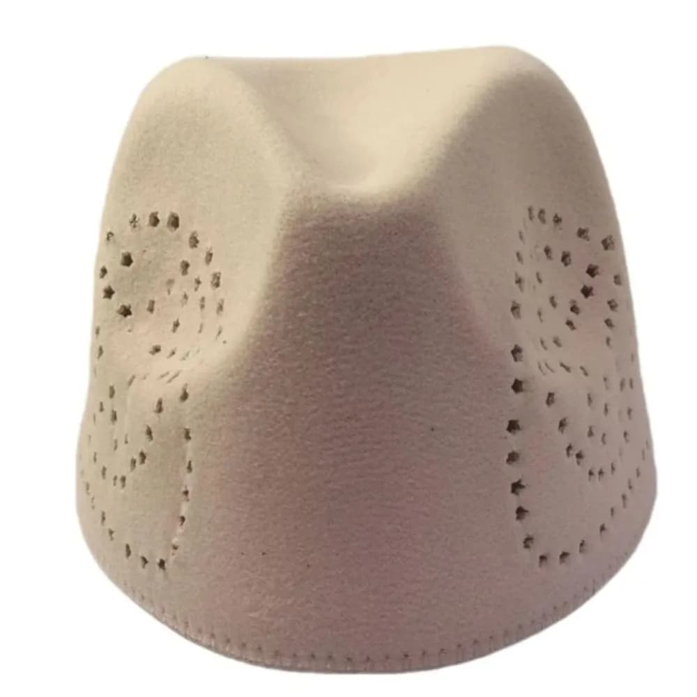 Nuovi berretti da preghiera in tessuto traspirante morbido cappello Taqiyah Hollowout Cappellini da culto Festival