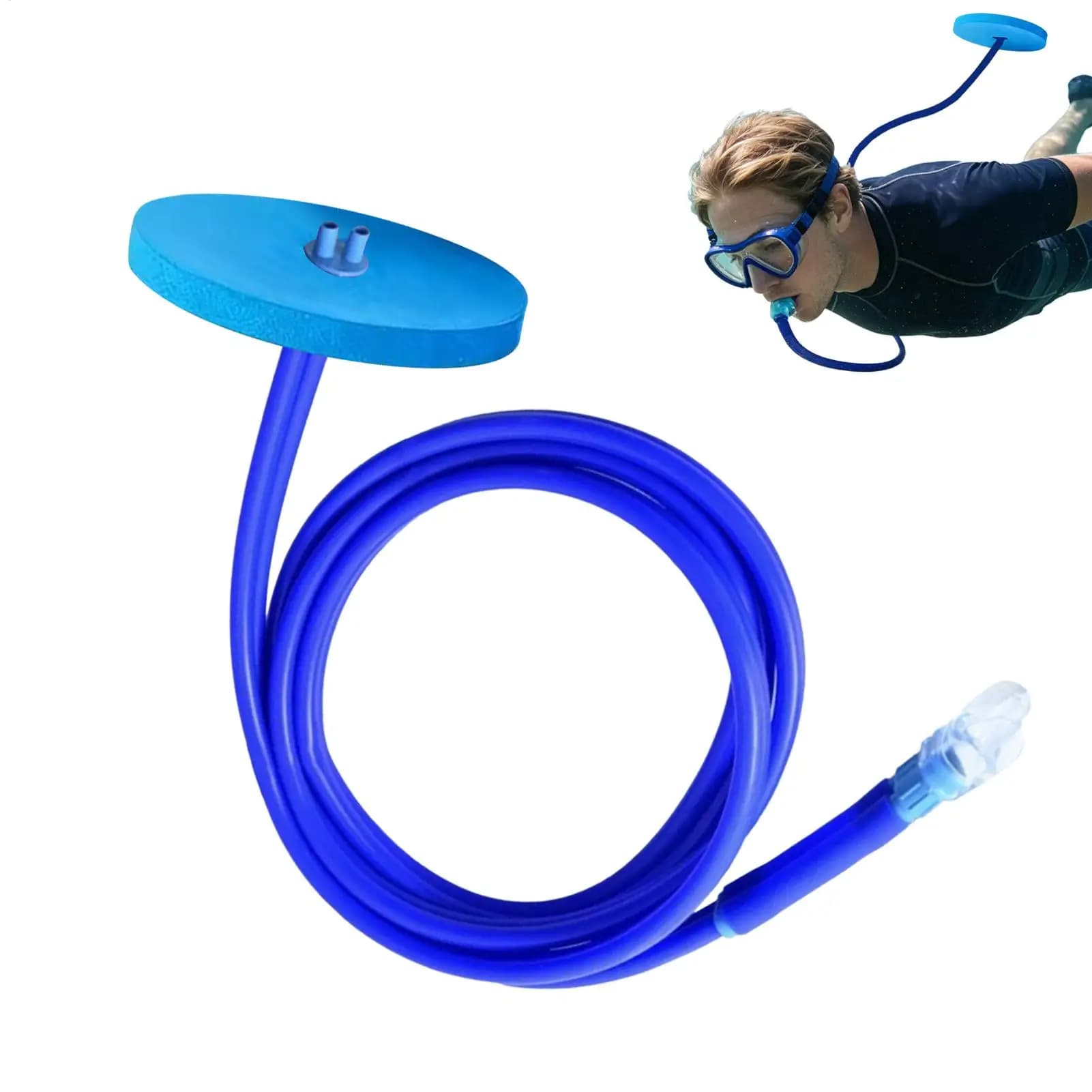 Full Dry Respirator 1 PC Diving Swimming Equipment Breathing Tube Extended Snorkel Underwater Breathing pipe for Adult Beginner