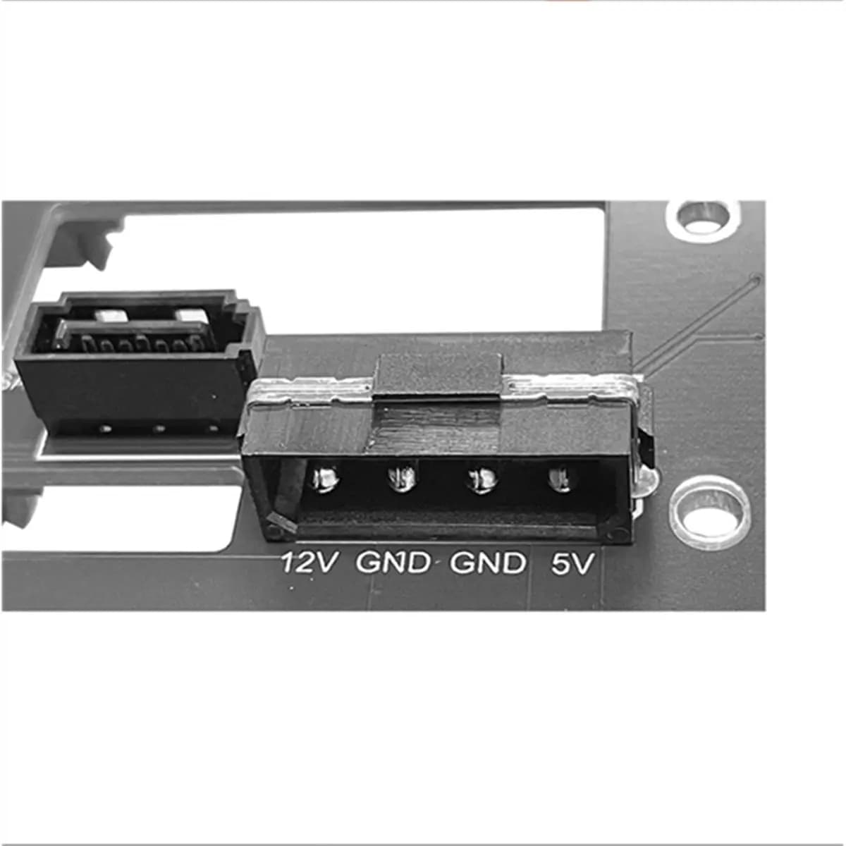 Nuovo Alimentatore Elettronico Grande 4D a Cinque Bay per Hard Disk, Backplane NAS, Adattatore Chassis, Backplane Server di Archiviazione 6Gbps