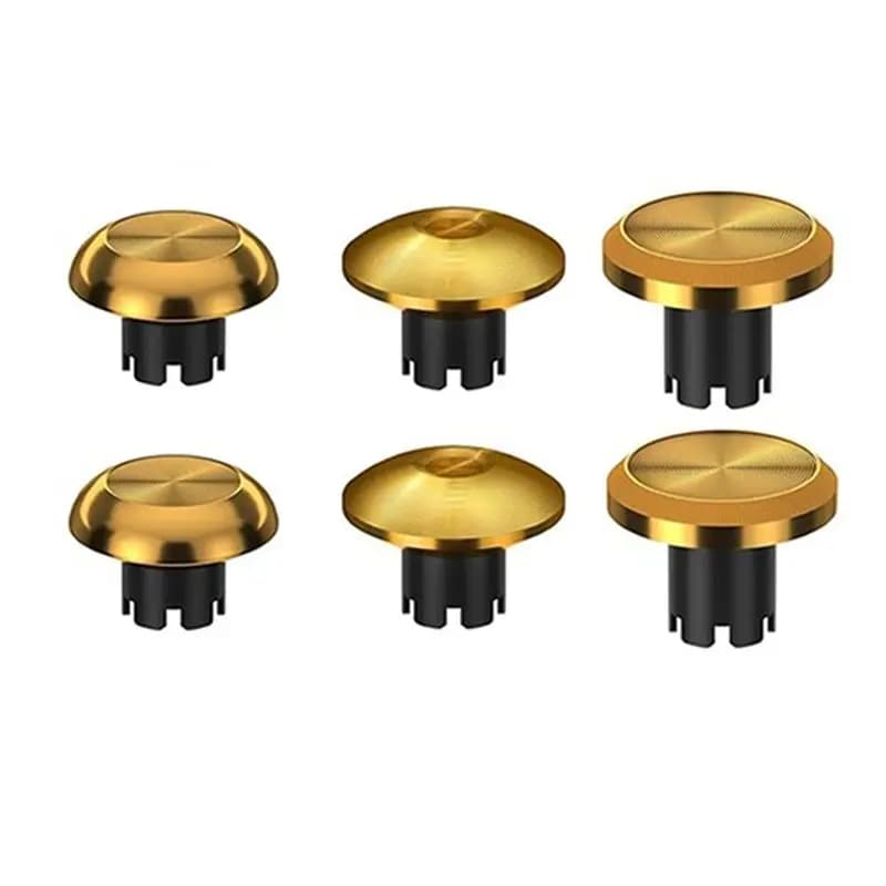 Accessorio per cappuccio joystick con pollice in metallo AED6-6-in-1 per controller PS5 Dualsense Edge Series 6 joystick intercambiabili
