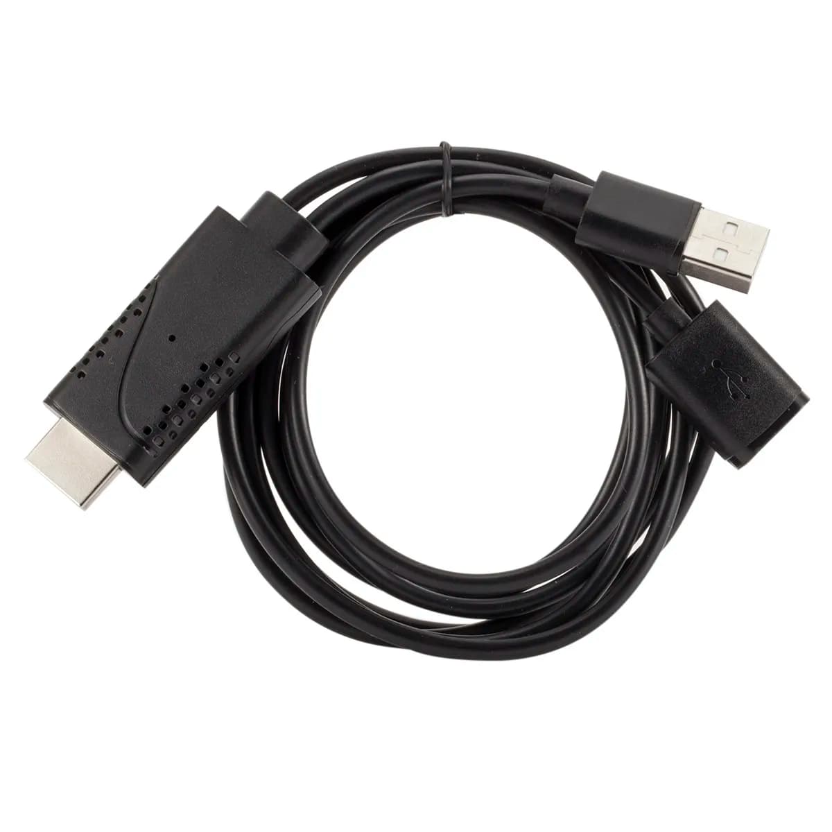 1080P Wireless Screen Mirroring Adapter Cable for Smartphones Tablets to Hdtv Monitor Projector USB 2.0 Video
