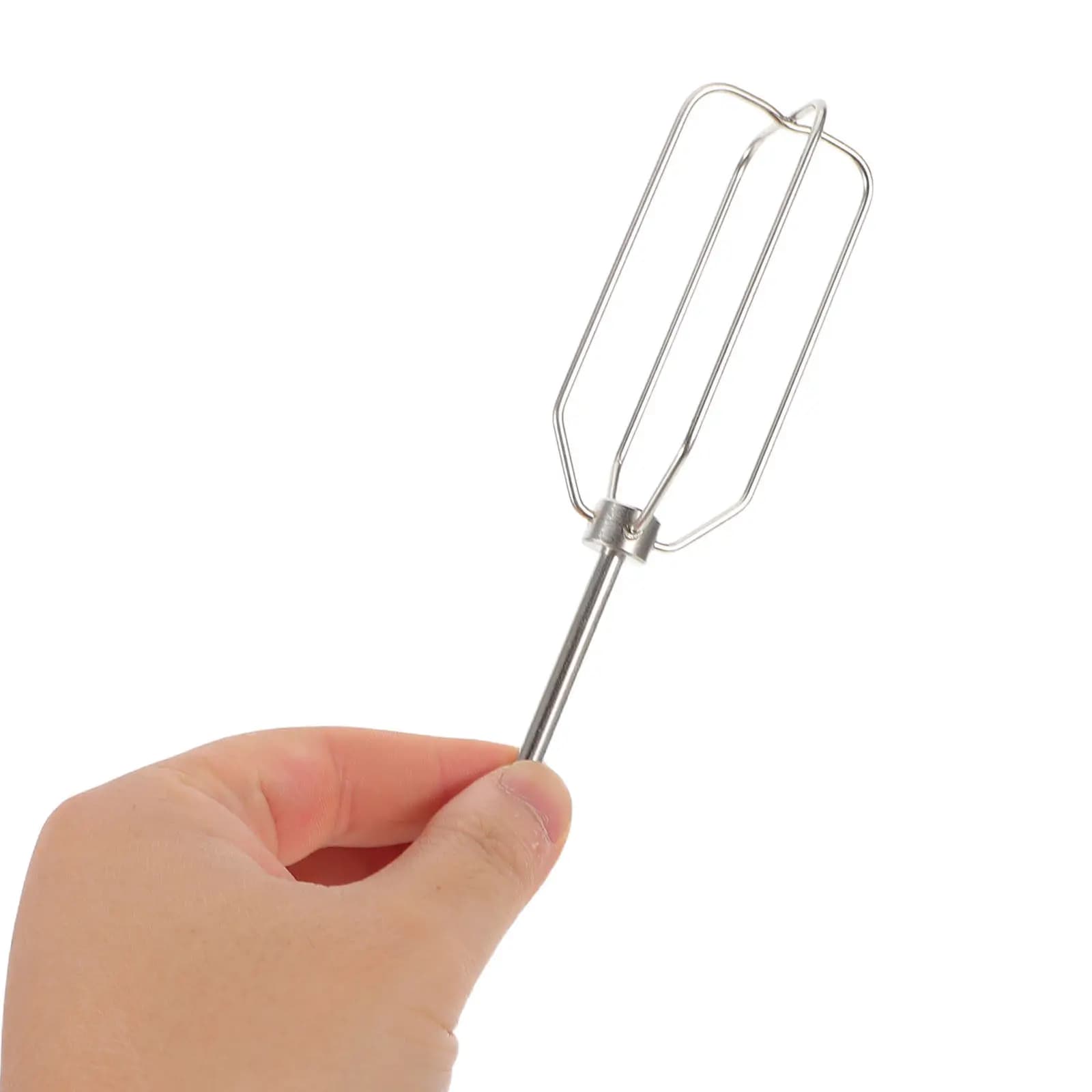 2 Pezzi Accessori per Frullatore da Cucina, Fruste in Acciaio Inox, Parti per Sbattitore d'Uova, Aste di Ricambio per Montare la Crema, Montalatte
