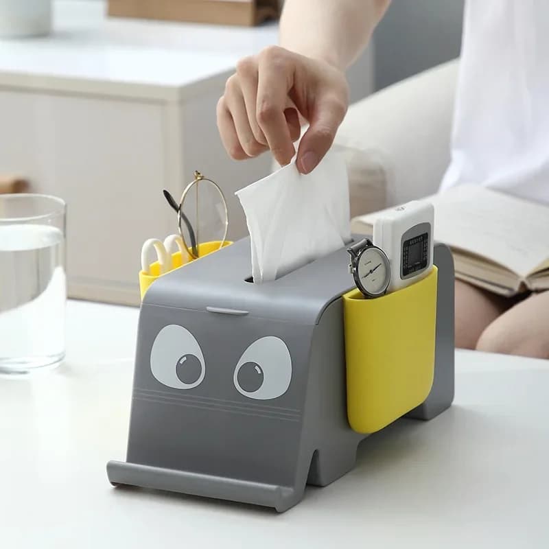Elefante cucina bagno carta igienica rotolo mani pompaggio scatola di fazzoletti scaffale scatole desktop multifunzionali creative
