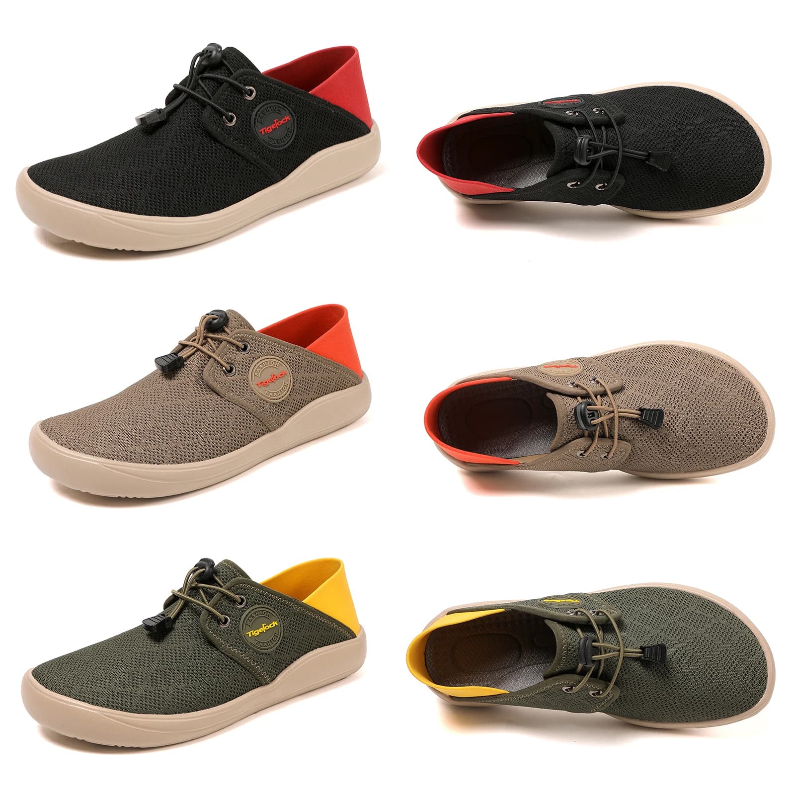 Men's Barefoot Wide Toe Box Walking Shoes Extra Width Minimalist Shoes Breathable Zero Drop Comfortable Shoes Fashion Sneakers
