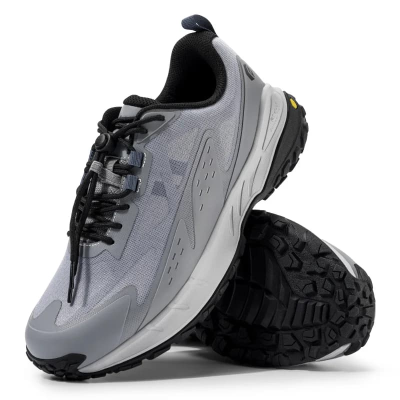 FitVille Sneakers da uomo larghe larghezza antiscivolo comode scarpe da trekking da trekking per scarpe da esterno con supporto per l'arco plantare