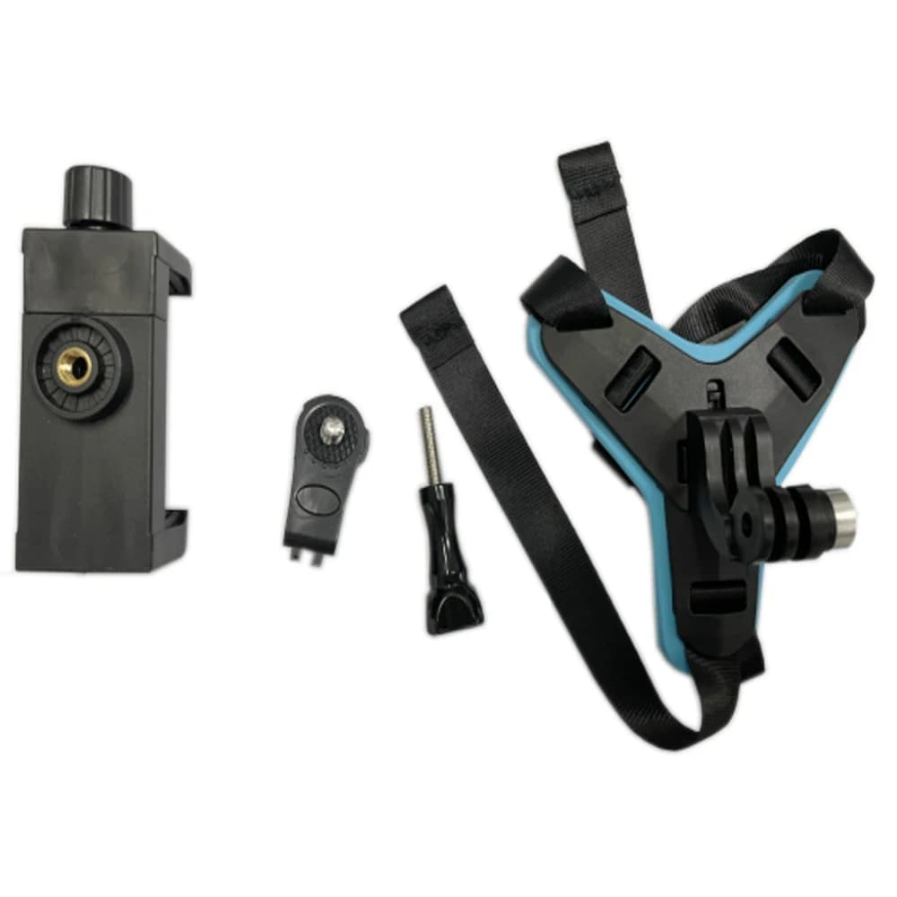 Casco moto staffa del telefono cellulare adatto per Apple Huawei gopro fotocamera prima prospettiva di tiro accessorio di equitazione Stand