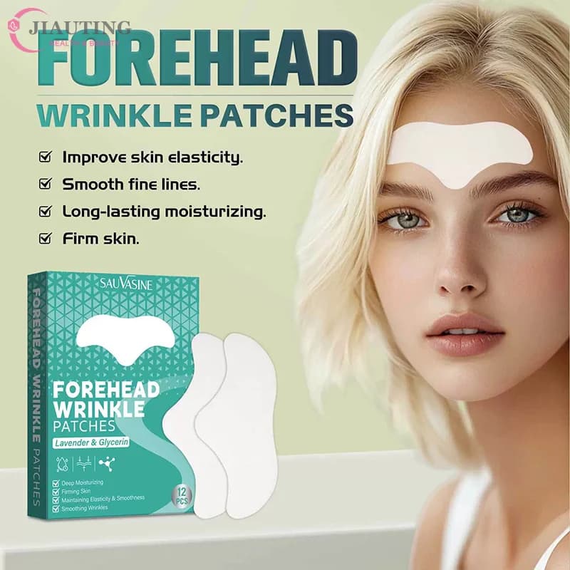 12 pcs adhesive for removal of wrinkles tape slimming face head lines removal anti aging front patch anti-wrinkle removal strips tape