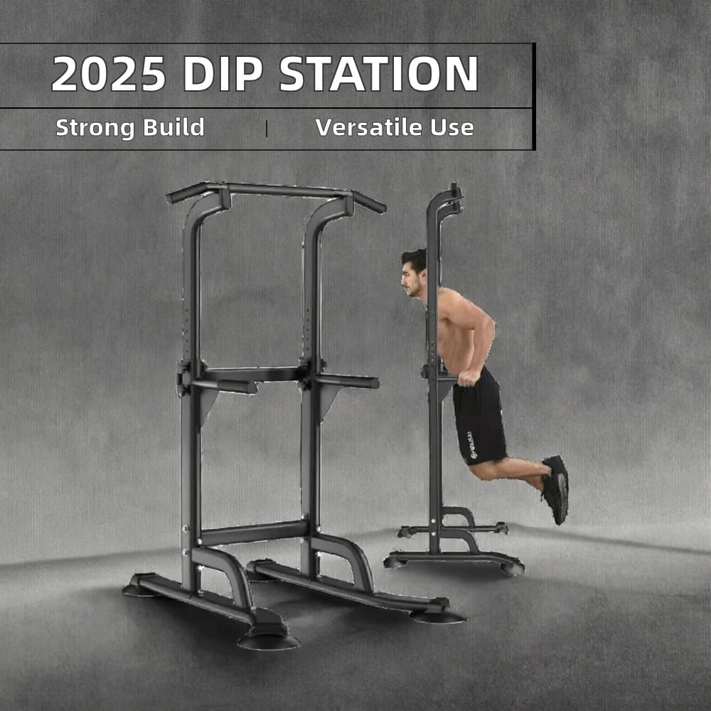 Multi-gym for Training with Self-supporting Steel Traction Bar