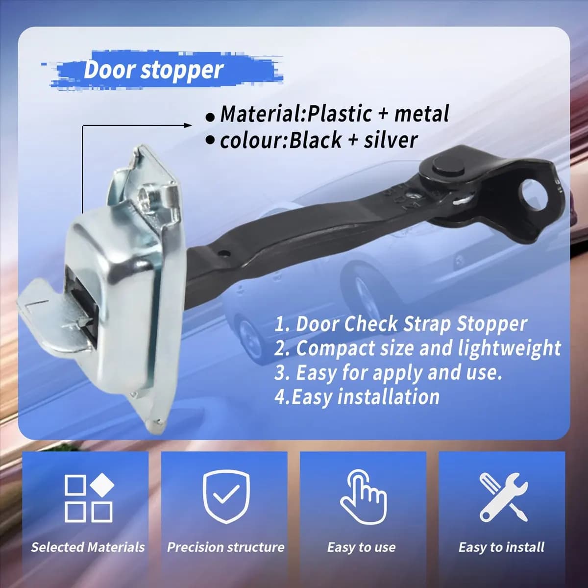 Super Sale Door Check Strap Stopper Jam Hinge Driver Front Lh Fit for Toyota Matrix Corolla