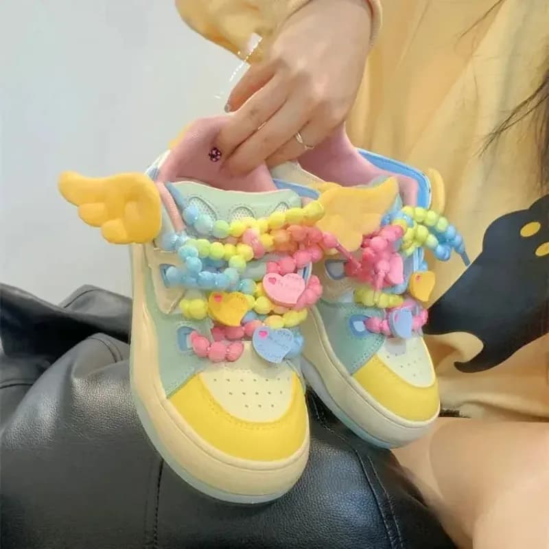 2026 new women sneakers robust fashion sweet casual shoes classic table shoes round head for woman shoes signed Zapatos Mujer