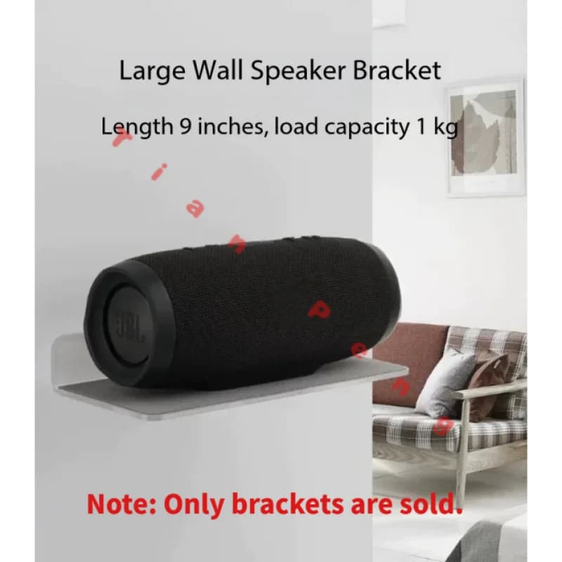 Supporto da Parete per Altoparlanti Bluetooth, Mensola Organizzativa Decorativa per Soggiorno