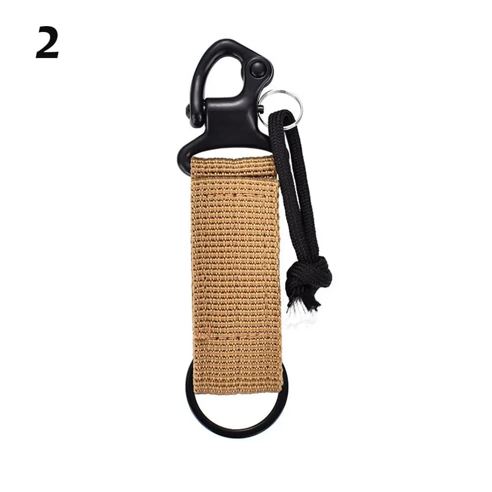 Clip da Cintura per Esterni, Accessori da Campeggio, Cinghia per Zaino, Moschettone a Sgancio Rapido, Ganci Portabottiglie