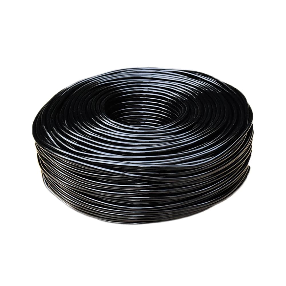 Irrigation water pipe 4/7 Irrigation system for gardening Flexible pipe Black 200M Automatic irrigation system Serra
