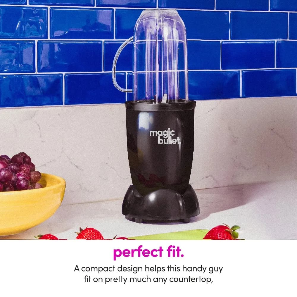 4 Piece Personal Blender for Smoothies Shakes and Food Prep with Travel Cups Portable Mini Blender