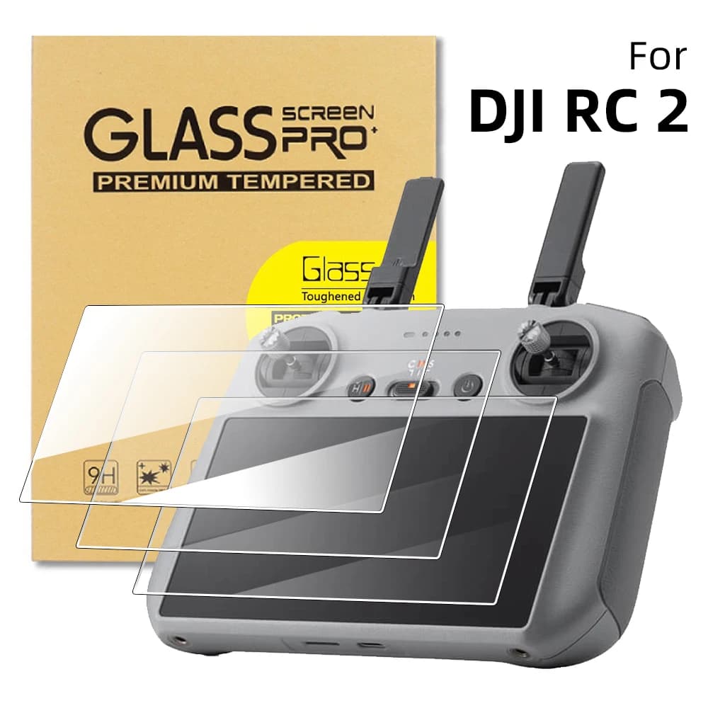 Tempered Glass for DJI Mini 5 4 Pro RC 2 Remote Control Screen Protector for DJI Mini4 Pro RC2 Anti-scratch Film Accessories