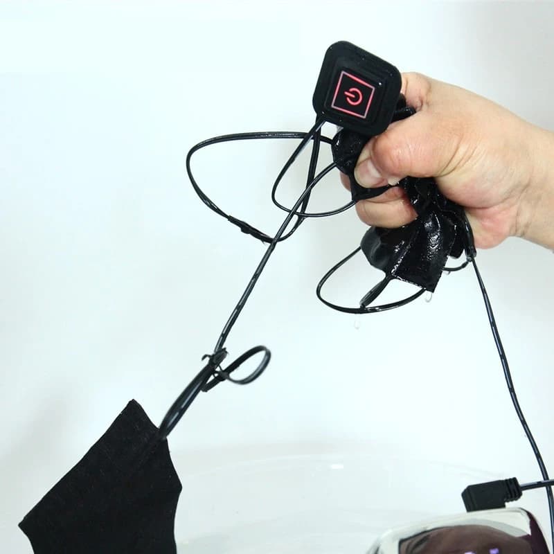 Pad Riscaldante per Ginocchia e Cosce con 3 Livelli di Regolazione della Temperatura, USB, Elettrico, Massaggiatore Termico per Alleviare il Dolore
