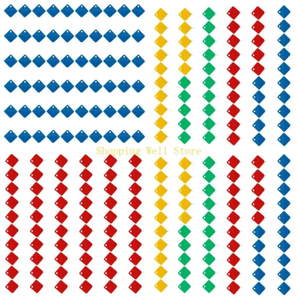 KX4B 60 pezzi strumento infila per cucire infilatrici in plastica inseritori per aghi per macchina da cucire
