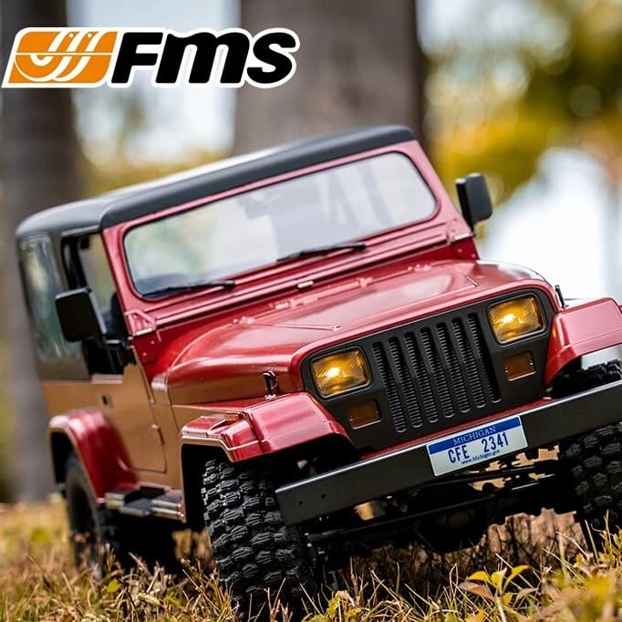 FMS Auto from Climbing 1/10 Explorer Off Road As Real Car Model to Guscio Duro Electric Car Model RC Remote Control Auto and Perfect Gift