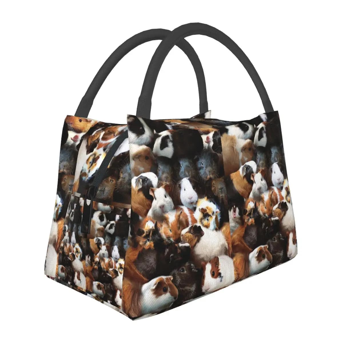 Guinea Pigs Insulated Lunch Bag for School Picnic Storage Food Boxes Portable Container Cooler Thermal Lunch Box Tote