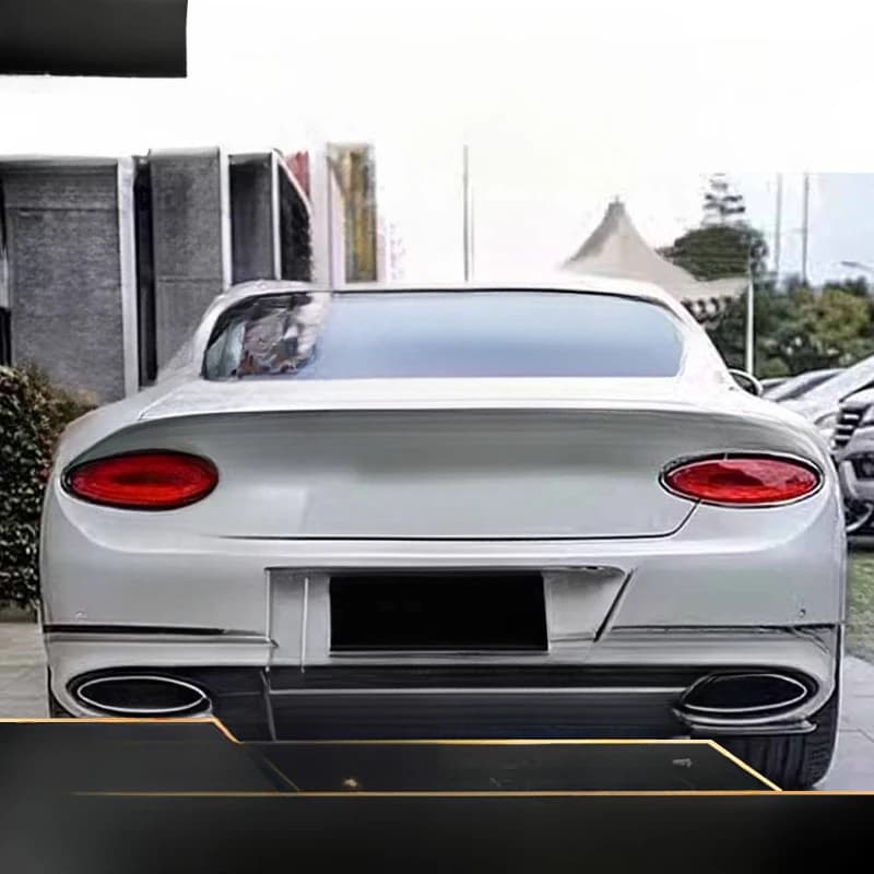 For Bentley Continental GT 18-21 Update W12 Spoiler Carbon Fiber Small Contour Front and rear Side skirt