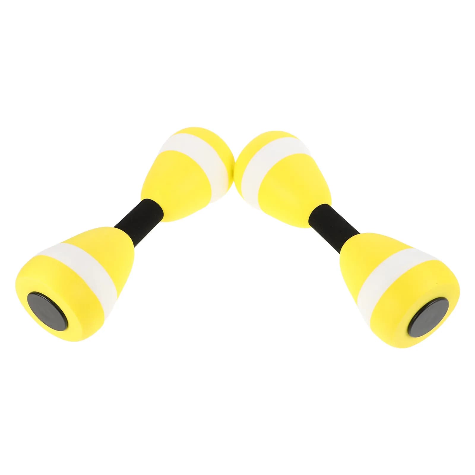 1Pair Small Eva Water Dumbbells Adjustable Weights for Pool Exercise Swimming Training Home Gym Equipment Comfortable Safe