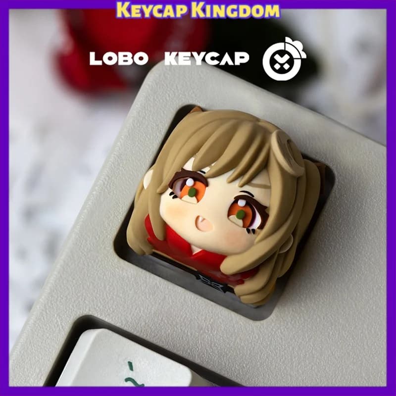 Cosmic Princess Kaguya! 3D Printed Resin Custom Artisan Keycap Mechanical Keyboard Point Keycap PC Gaming Keyboard Collect Gift