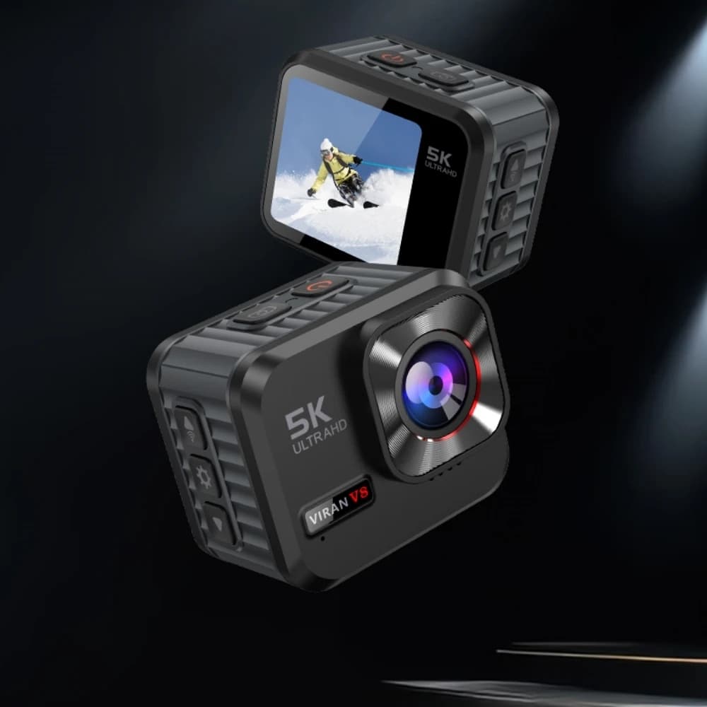 Action Cam Sportiva 4K Impermeabile fino a 30M con WiFi per Bici e Moto