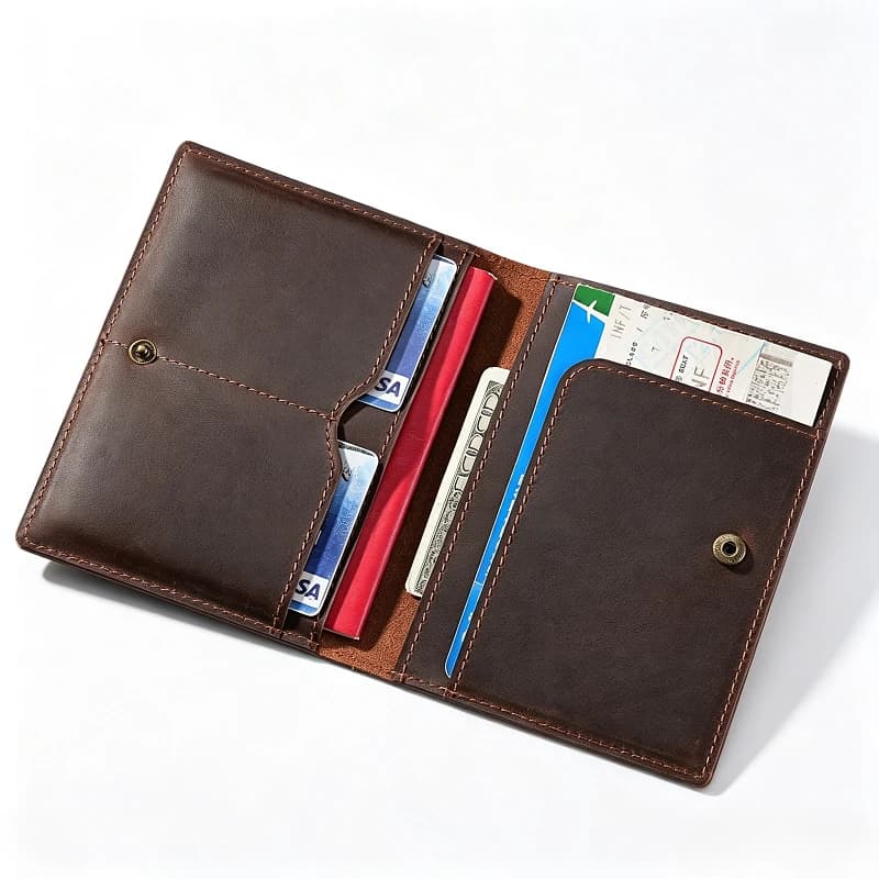 Passport Holder for Travel Essentials, Wallet Cover Case for Travel Must Haves Accessories,Passport Book for Women and Men