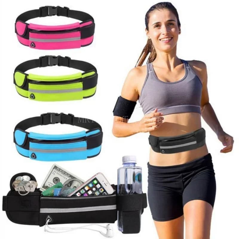1 Unisex Sports Waist Bag for Running, Jogging, Cycling and Gym, Cellular Door