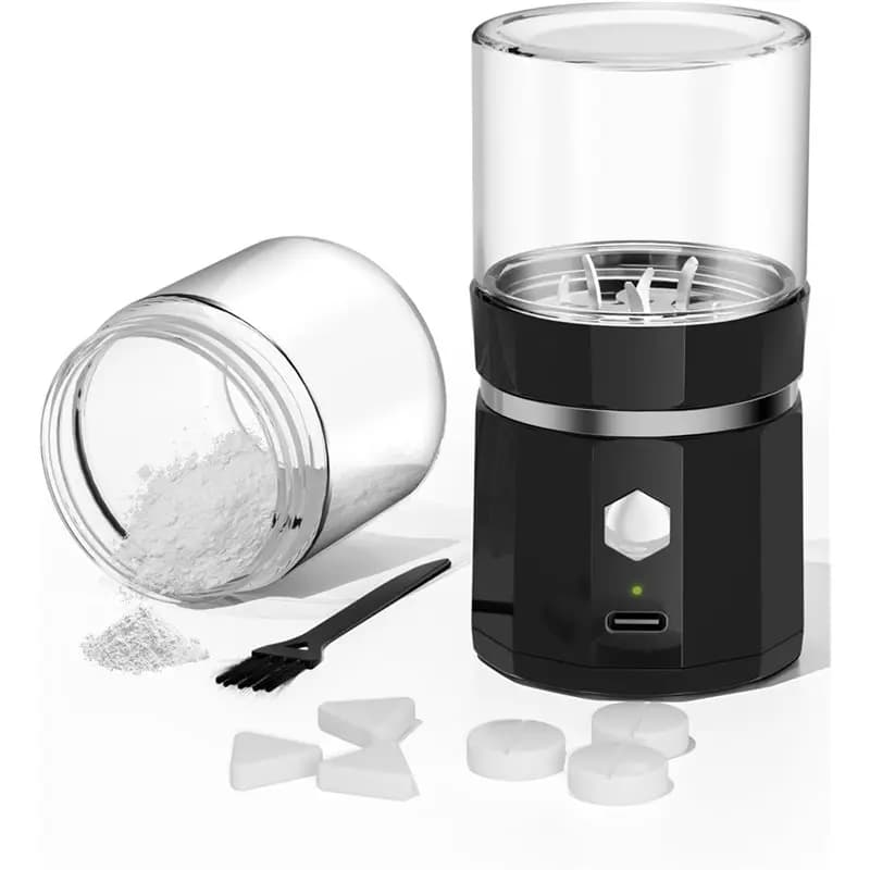 【LAST CHANCE】Cordless Electric Pill Crusher With Stainless Steel Blade, For Vitamins For Pills Fine Powder, Extremely Fine