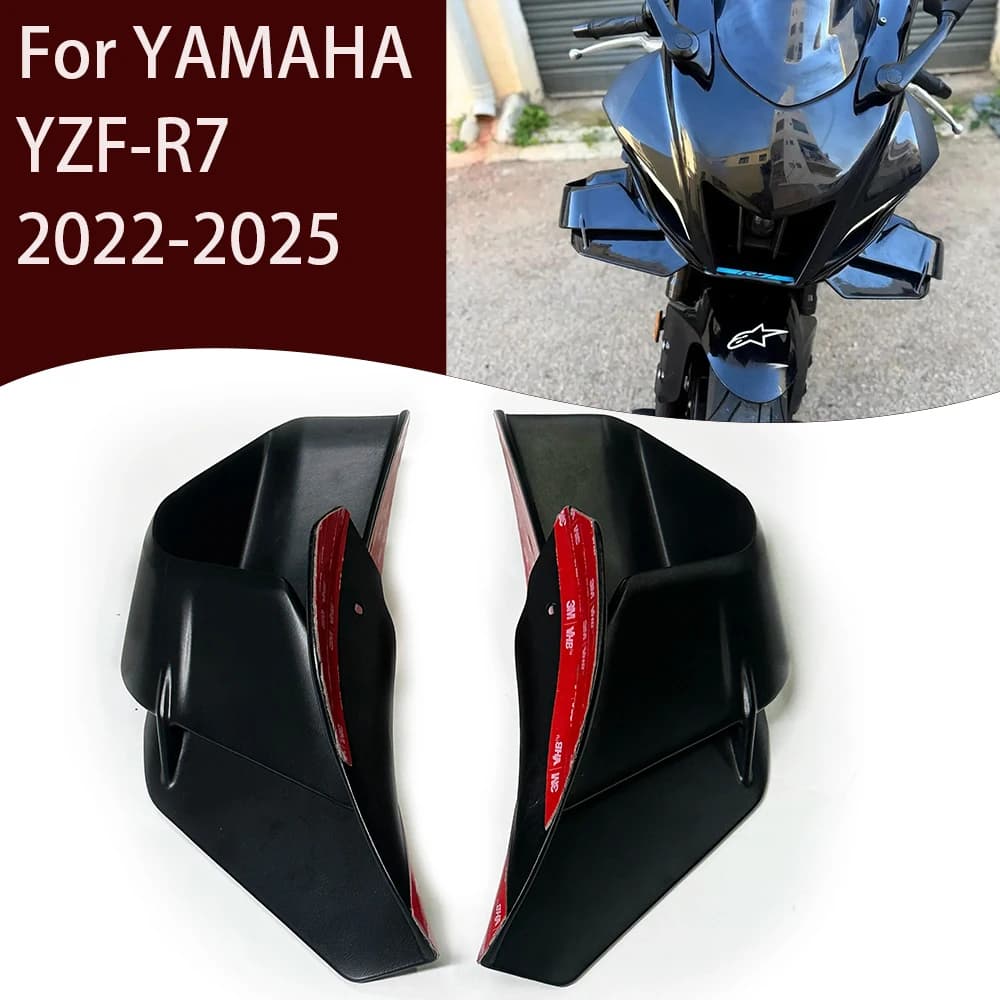 FOR YAMAHA YZF-R7 2022 2023 2024 2025 Motorcycle Accessories Fairing Side R7 Winglet Aerodynamic Wing Deflector Spoiler