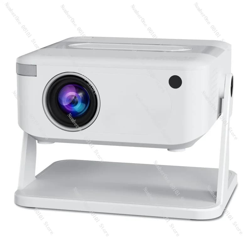 Home Theater Portable Projector Native HD 4K Decoding Wireless Screen Mirroring Outdoor Movie Beamer for Bedroom Living Room