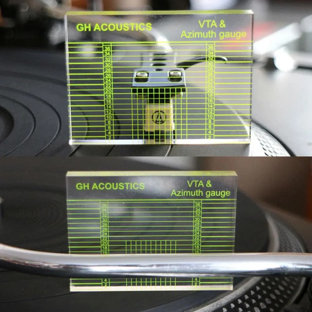 New VTA and Azimut 2026 measurement chain for turntables, for adjustment of VTA and Azimut of the Fonograph Arm and Cartridge, with bag
