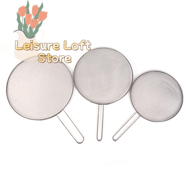 304 Stainless Steel Splatter Guard – Oil Proof Lid for Frying Pans, Universal Fit, Dishwasher Safe & Easy Clean