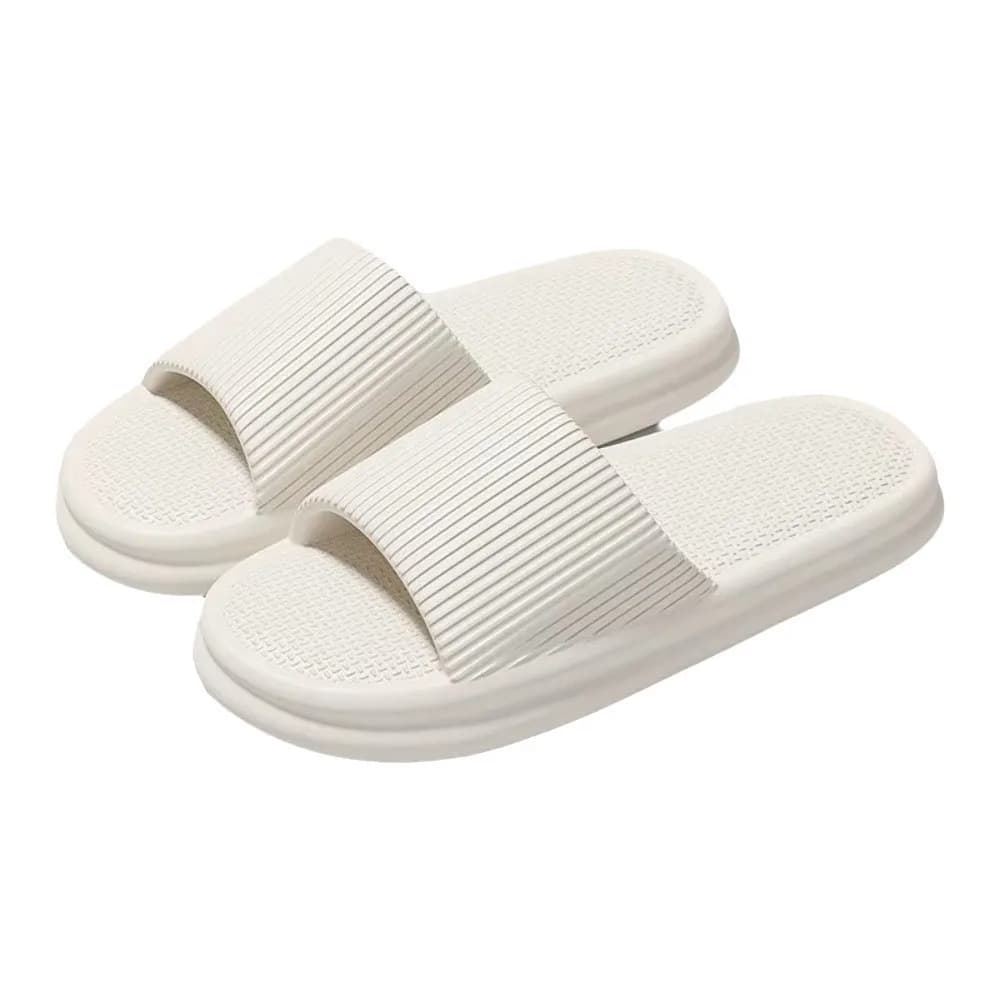 Casual EVA Cloud Slippers Soft Sole Non-slip Women Beaches Sandals Thick Breathable Platform Sole Slippers Indoor Bathroom
