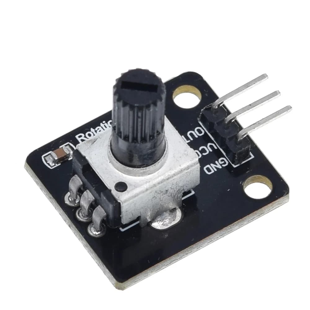 TZT 1/3PCS Potenziometro Rotativo Modulo Manopola Analogica Per Raspberry Pi Arduino Blocchi Elettronici RV09 Encoder Rotativo per arduino