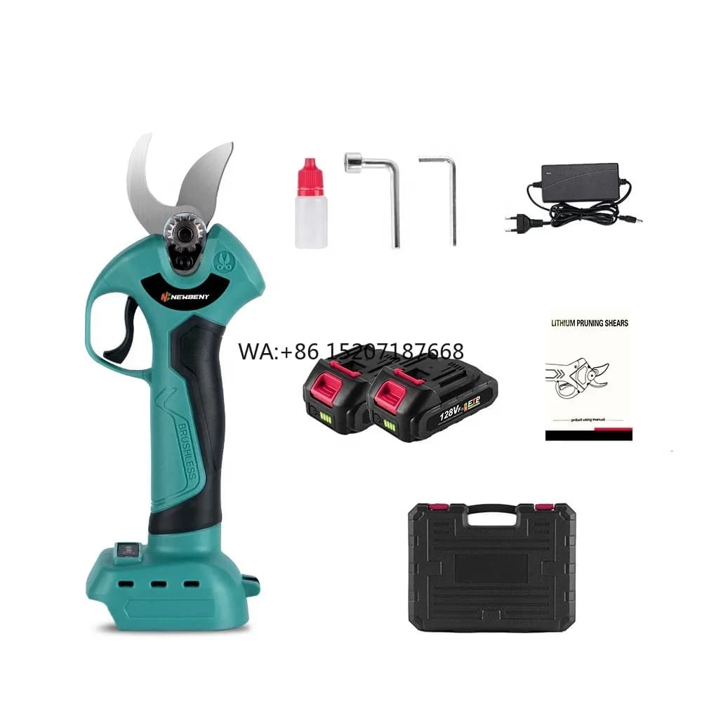Electric power supply for tree branches Professional power supply for battery shafts with electric cords for rechargeable lithium battery pruning