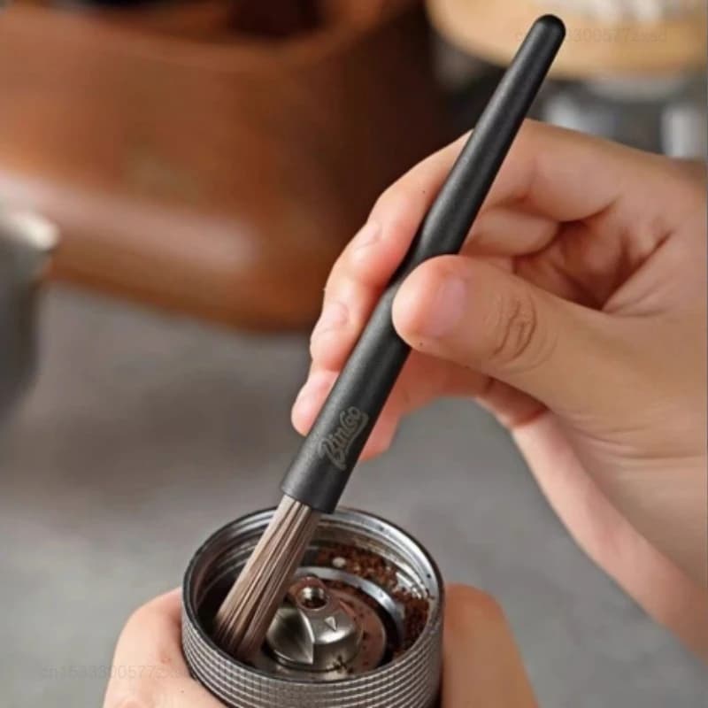 Bincoo Coffee Brush Grinder Cleaning Tool Portable Coffee Powder Cleaning Brush Coffee Machine Accessories for Office Home